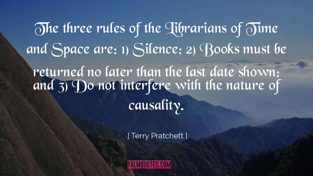 Causality quotes by Terry Pratchett