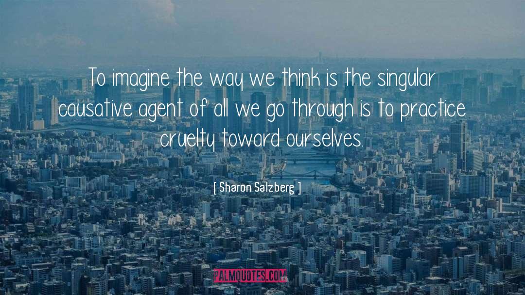 Causality quotes by Sharon Salzberg