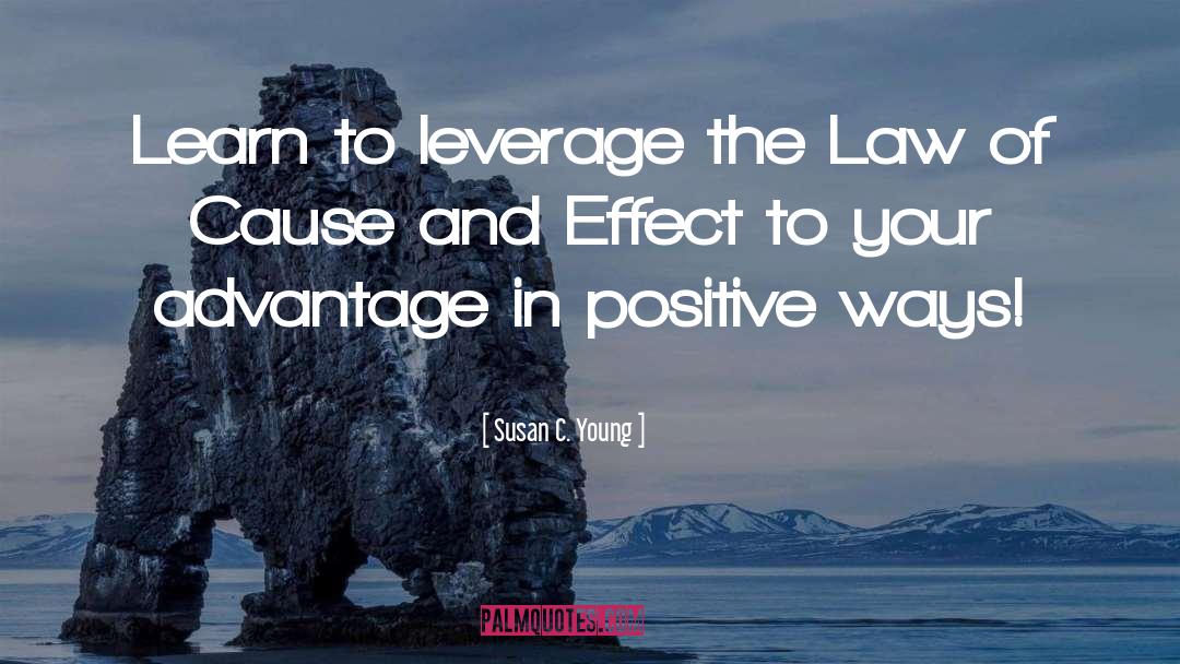 Cause And Effect Quotes quotes by Susan C. Young