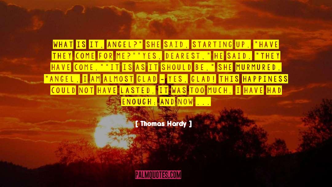 Cause Of Happiness quotes by Thomas Hardy