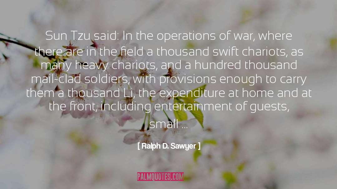 Causes Of War quotes by Ralph D. Sawyer