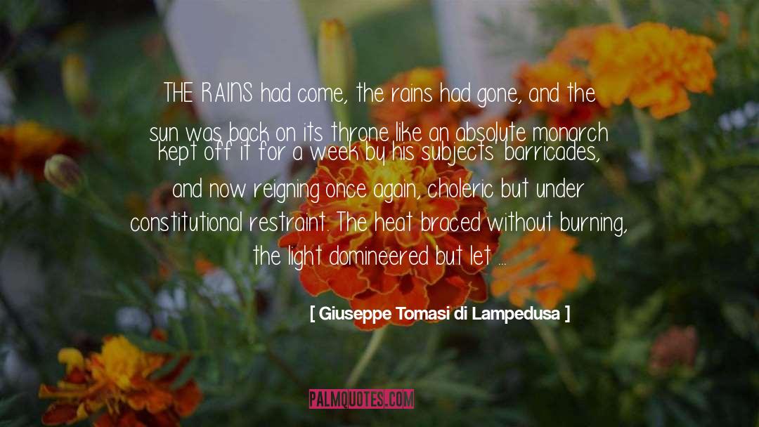 Cautiously quotes by Giuseppe Tomasi Di Lampedusa