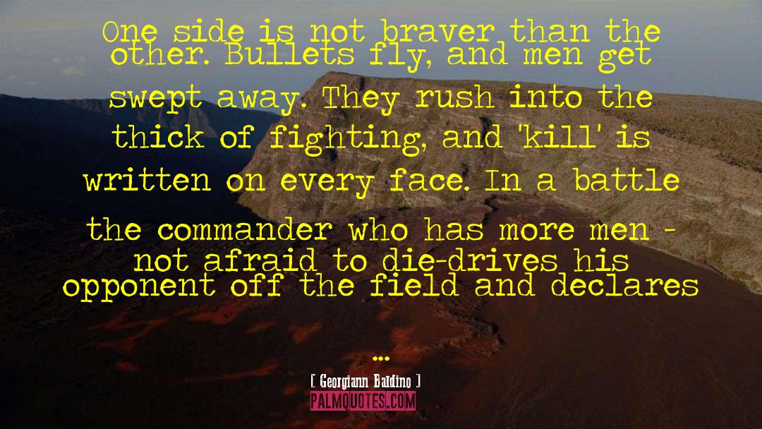 Cavalry quotes by Georgiann Baldino