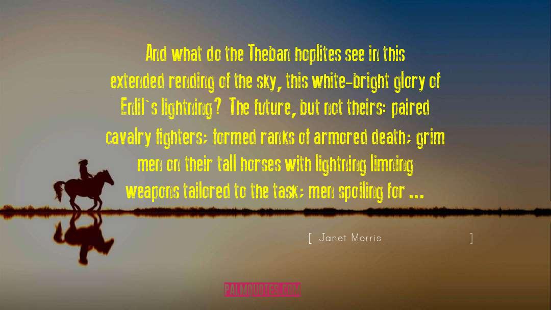 Cavalry quotes by Janet Morris