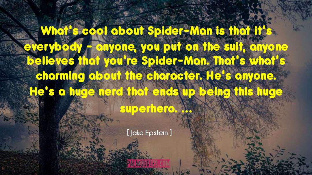 Cavatica Spiders quotes by Jake Epstein