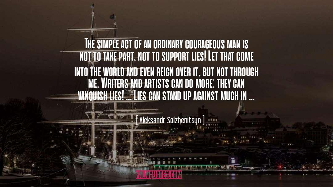 Cave Man quotes by Aleksandr Solzhenitsyn