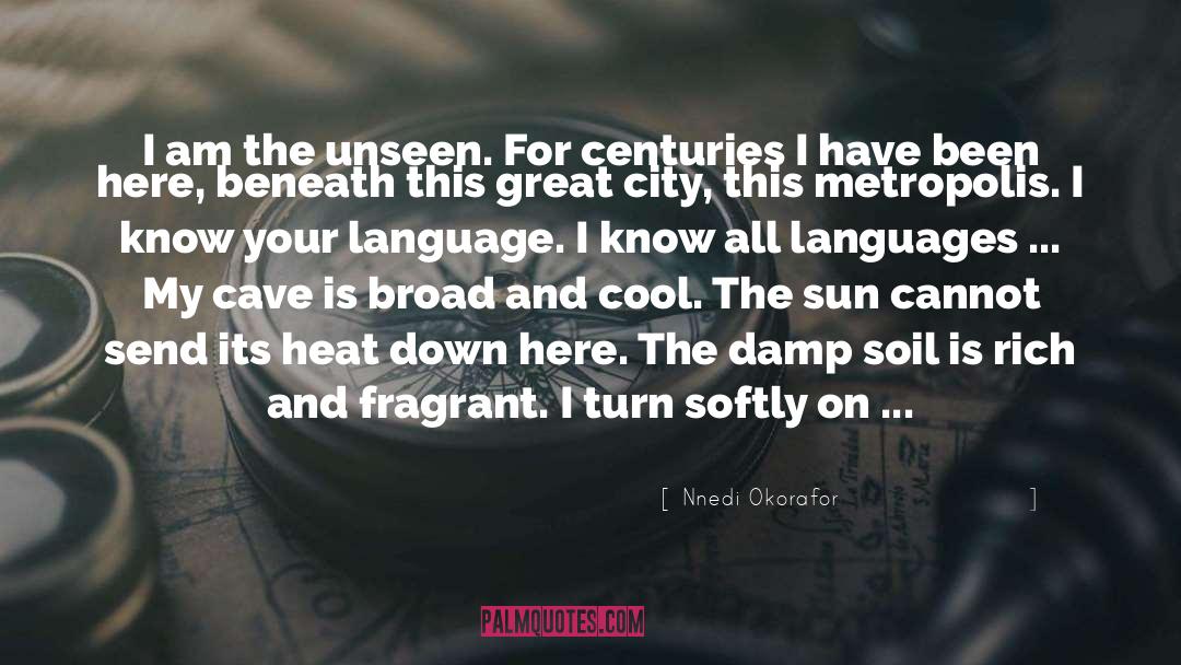 Cave quotes by Nnedi Okorafor