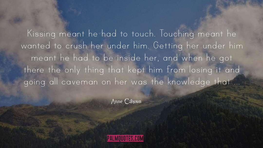 Caveman quotes by Anne Calhoun