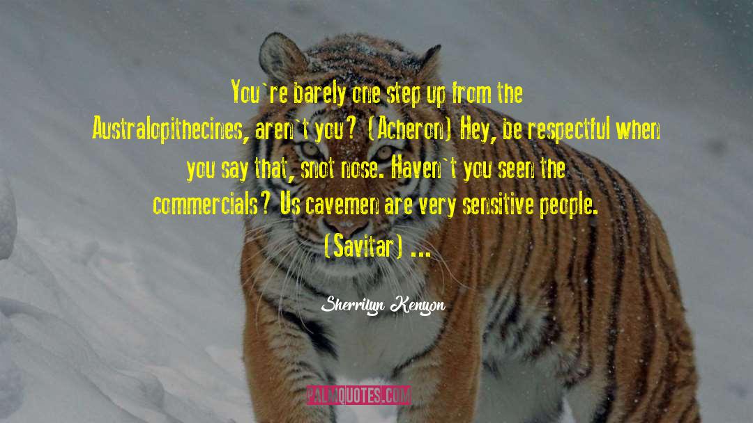 Cavemen quotes by Sherrilyn Kenyon