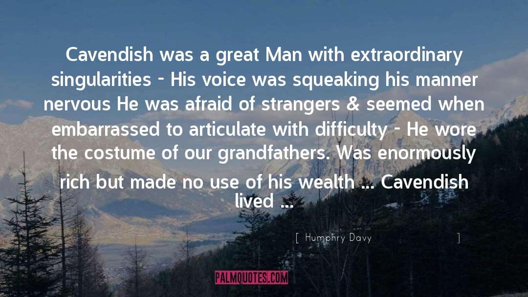 Cavendish quotes by Humphry Davy