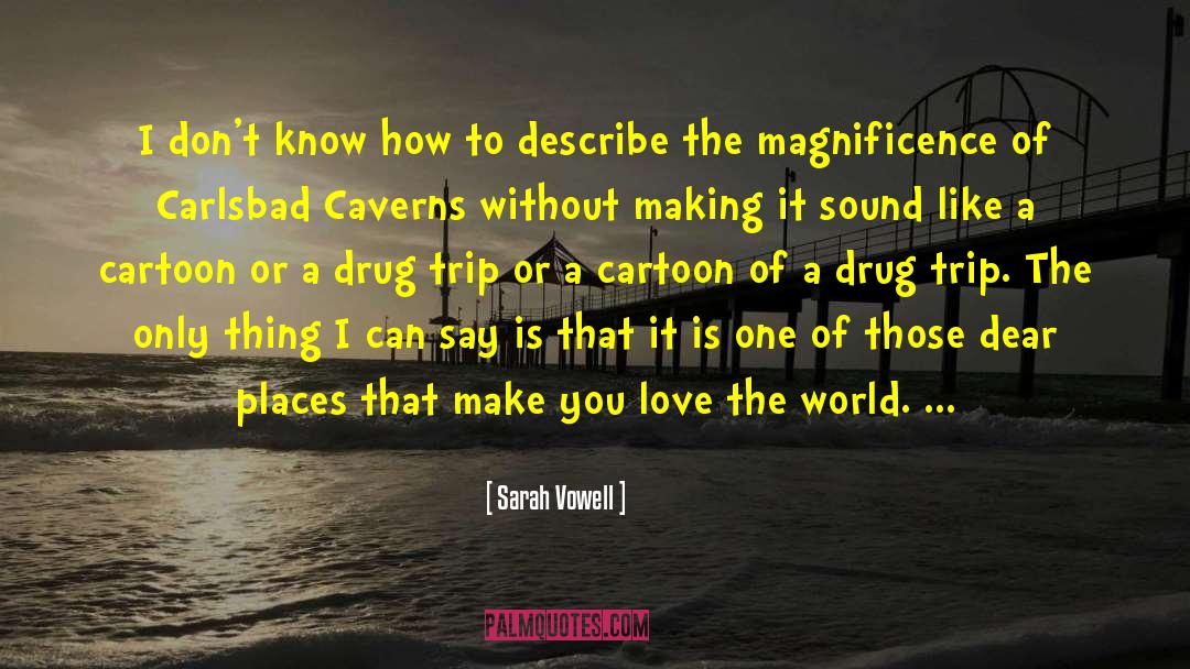 Caverns quotes by Sarah Vowell