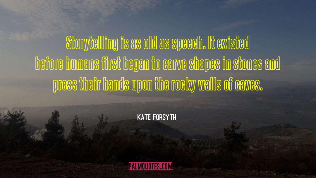 Caves quotes by Kate Forsyth