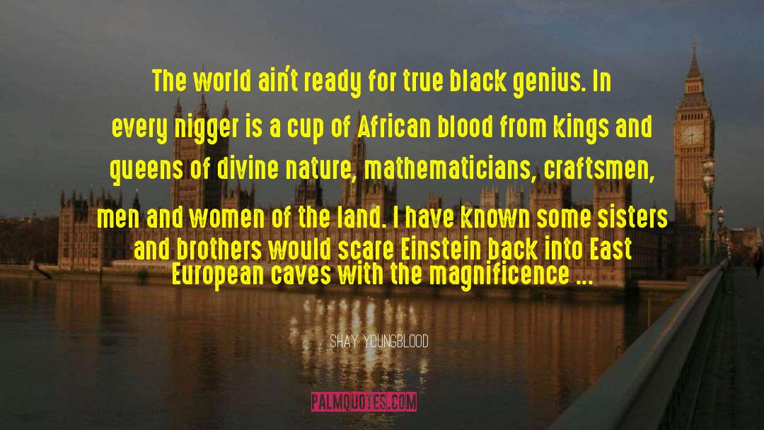 Caves quotes by Shay Youngblood