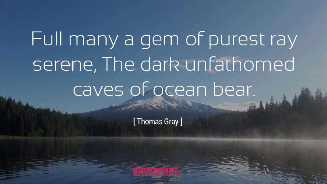 Caves quotes by Thomas Gray