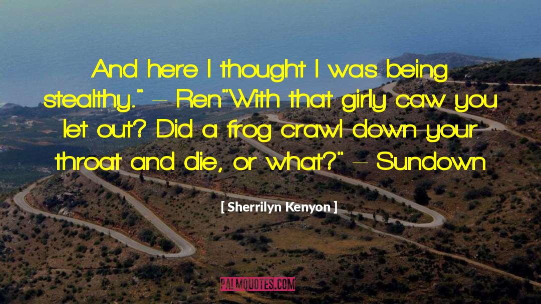 Caw quotes by Sherrilyn Kenyon