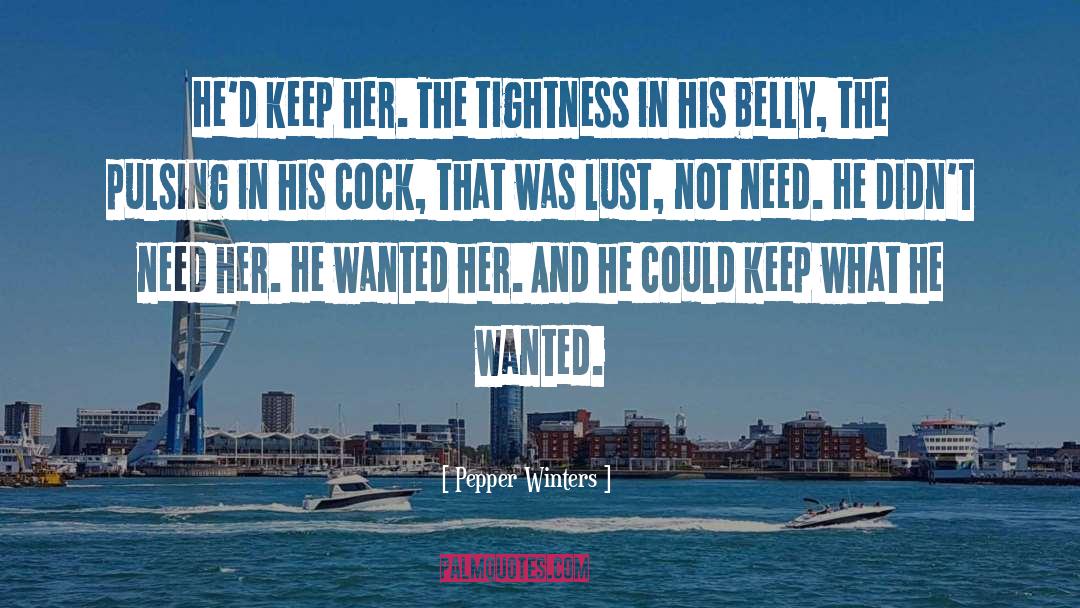 Cayenne Pepper quotes by Pepper Winters