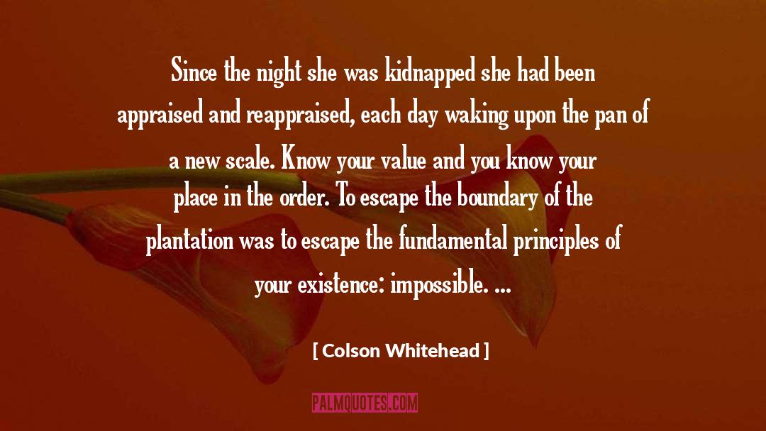 Cazenave Plantation quotes by Colson Whitehead