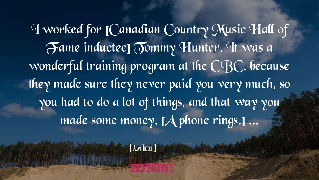 Cbc quotes by Alan Thicke
