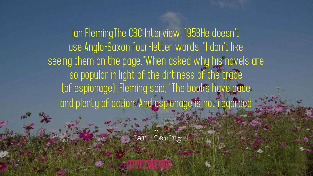 Cbc quotes by Ian Fleming