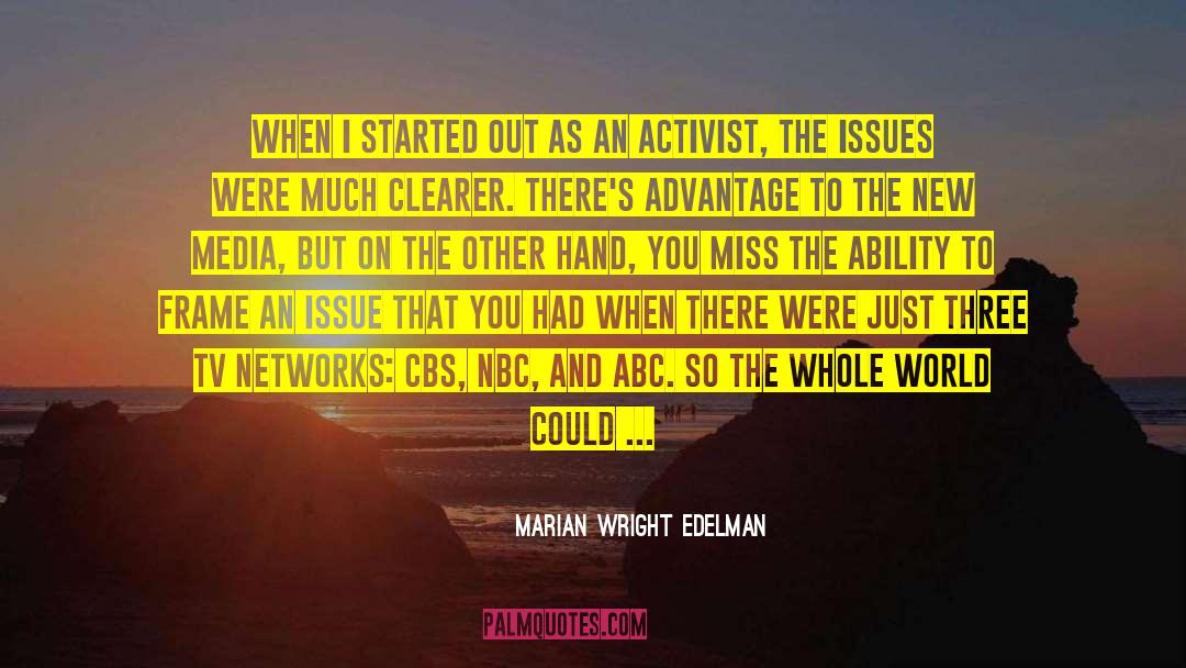 Cbs quotes by Marian Wright Edelman