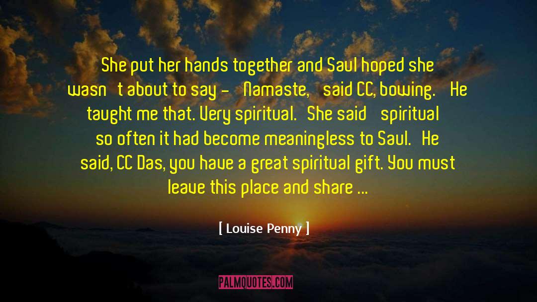 Cc quotes by Louise Penny