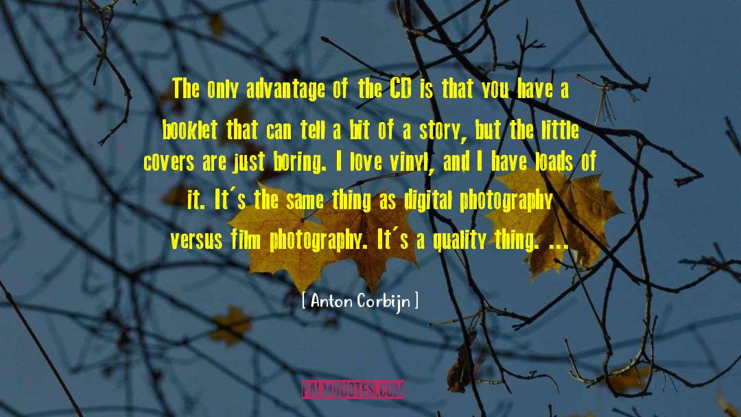 Cd quotes by Anton Corbijn