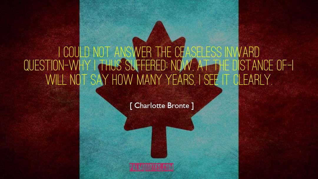 Ceaseless quotes by Charlotte Bronte
