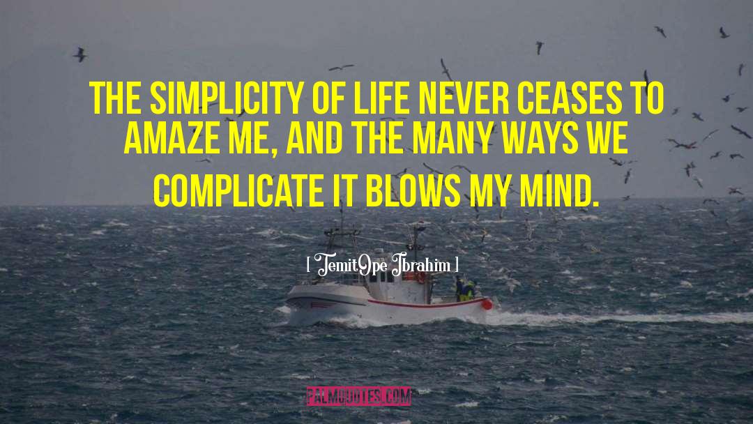 Ceases To Amaze quotes by TemitOpe Ibrahim