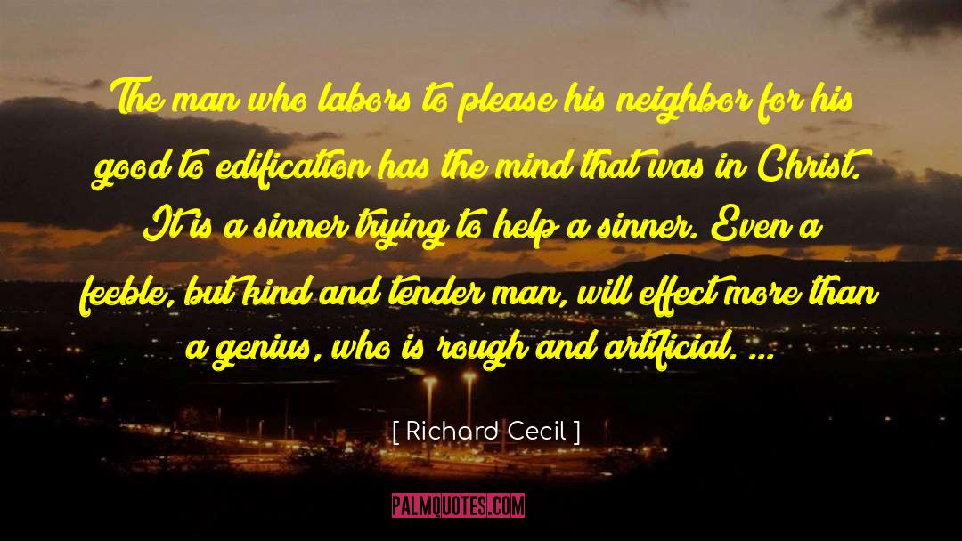 Cecil quotes by Richard Cecil