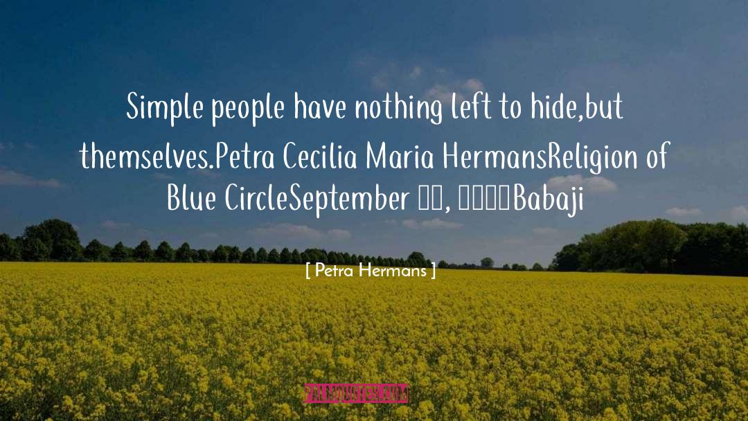 Cecilia quotes by Petra Hermans