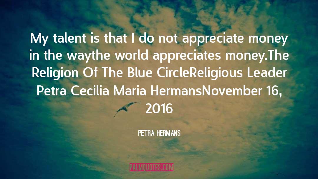 Cecilia quotes by Petra Hermans