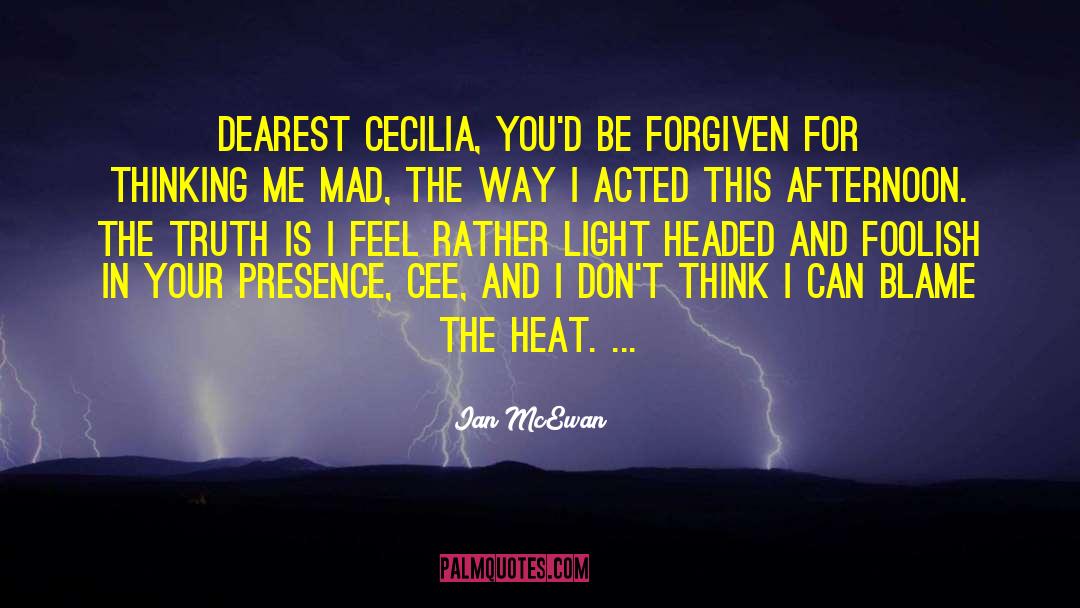 Cee quotes by Ian McEwan