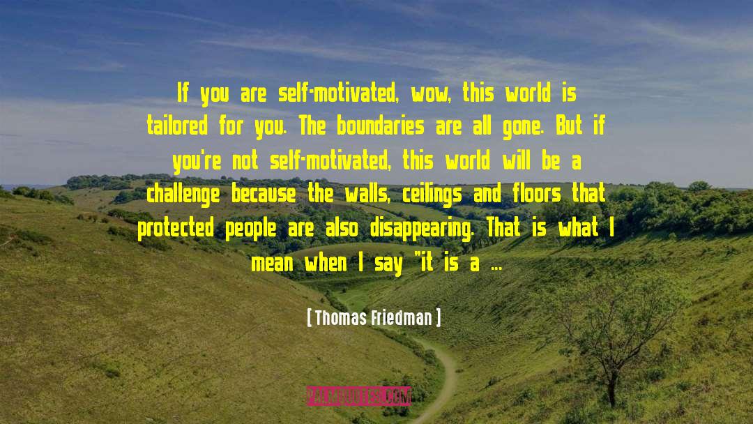 Ceilings quotes by Thomas Friedman