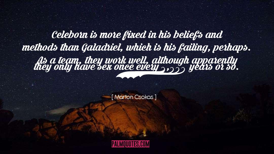 Celeborn quotes by Marton Csokas