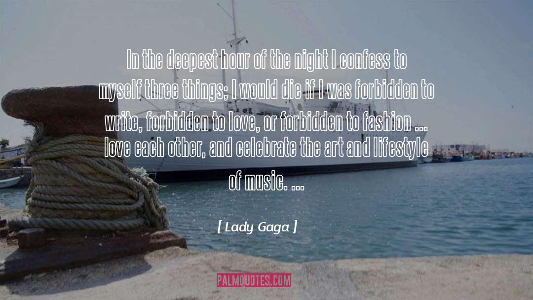 Celebrate Uniqueness quotes by Lady Gaga