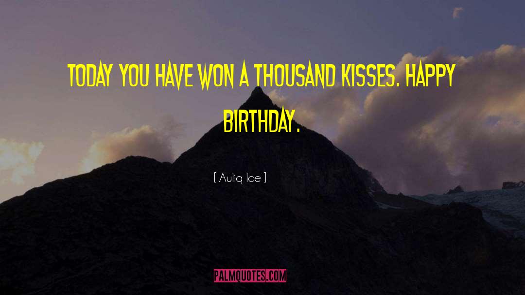 Celebrating Birthday Quote quotes by Auliq Ice