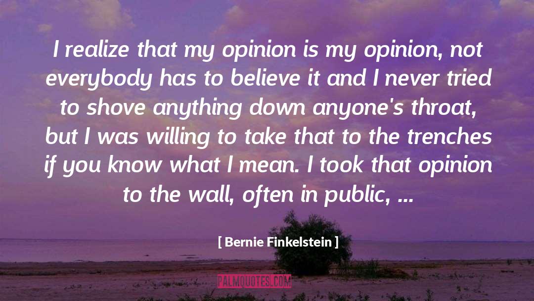 Celebrating People quotes by Bernie Finkelstein