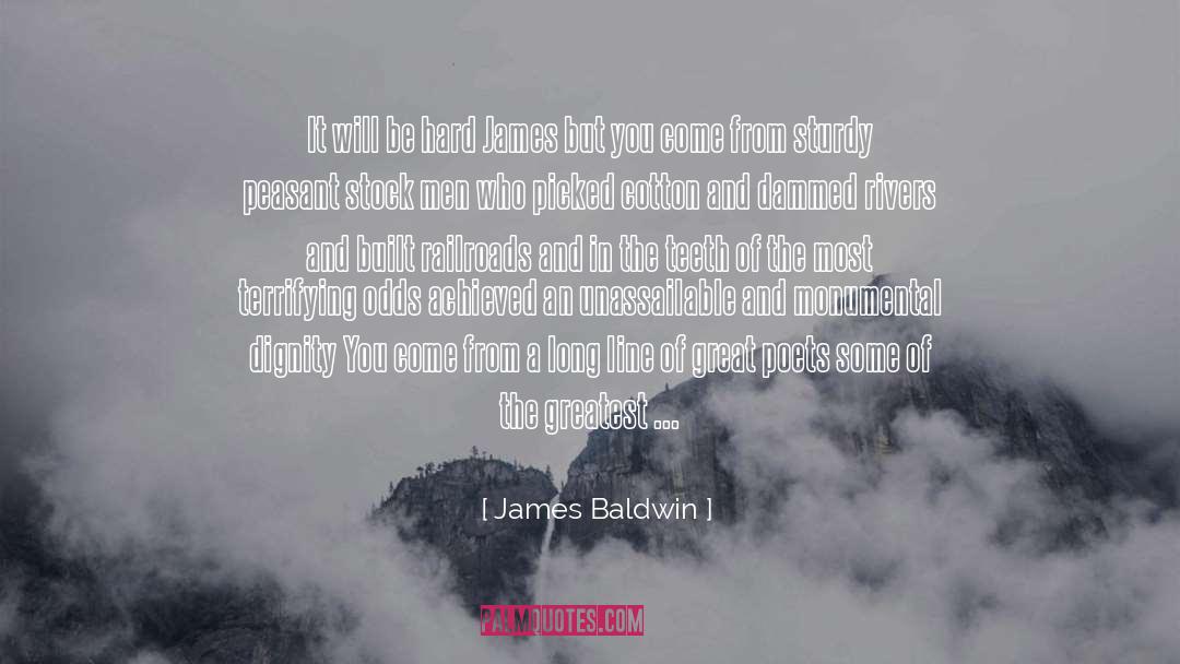 Celebrating quotes by James Baldwin