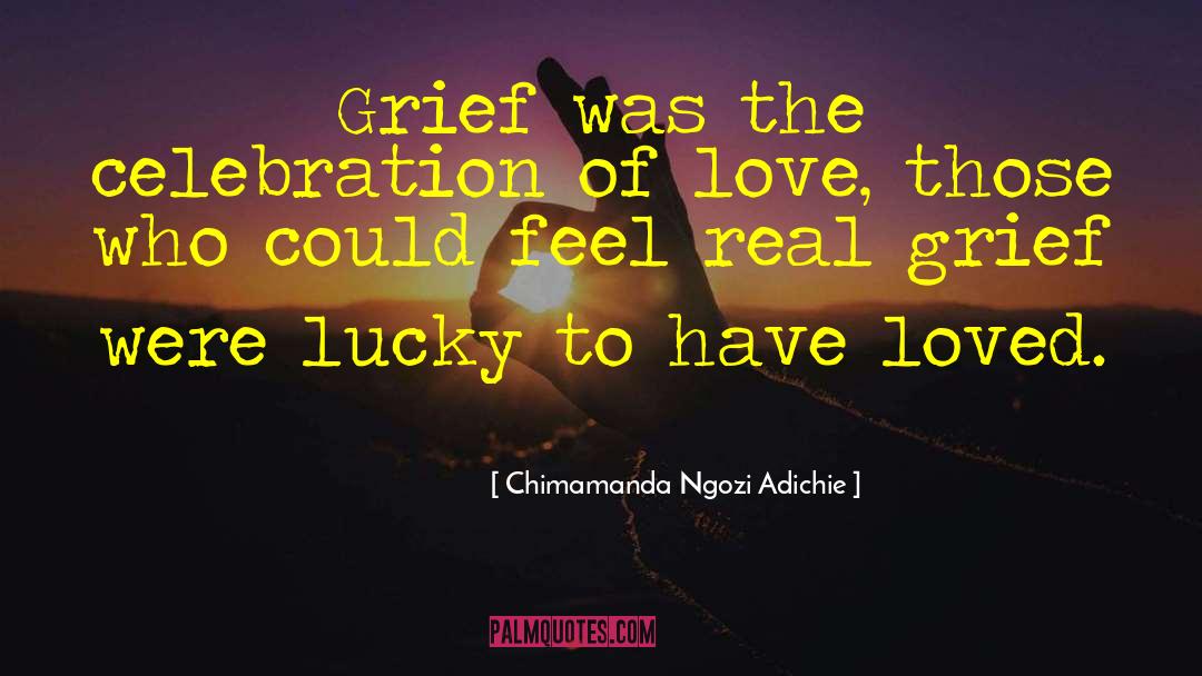 Celebration Of Love quotes by Chimamanda Ngozi Adichie