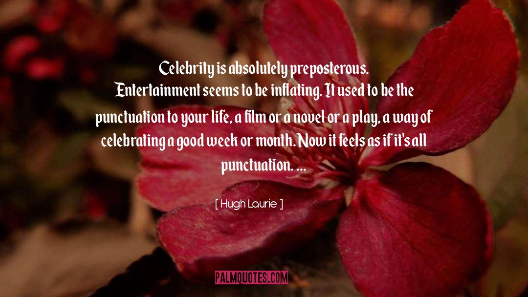 Celebrity Autobiographies quotes by Hugh Laurie