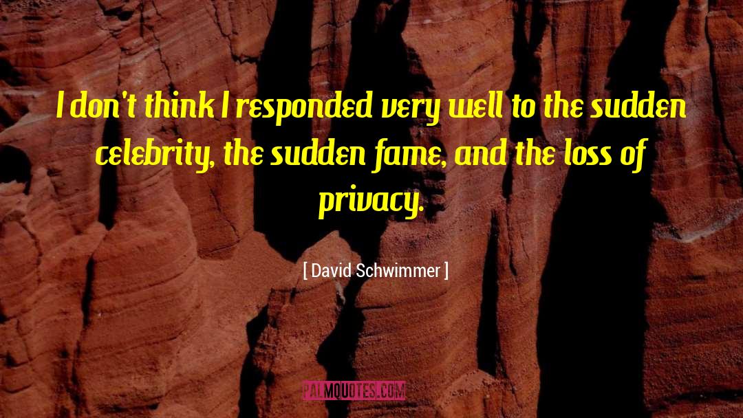 Celebrity Scientologist quotes by David Schwimmer