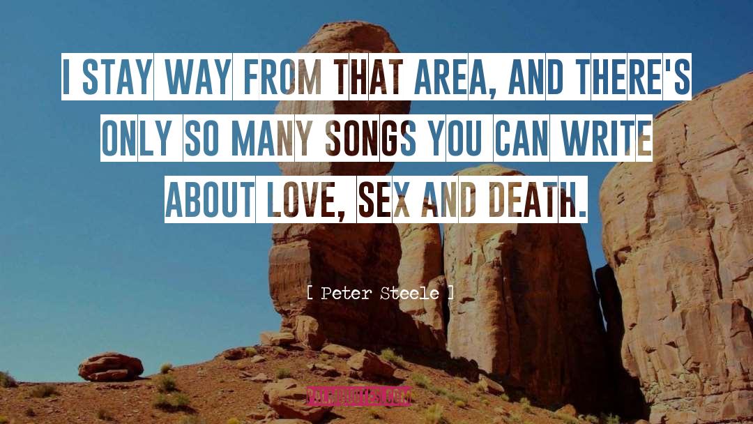 Celebrity Sex Tapes quotes by Peter Steele