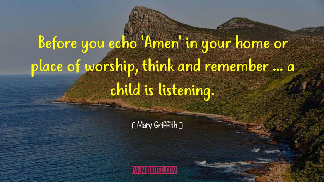 Celebrity Worship quotes by Mary Griffith