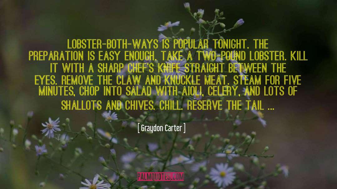 Celery quotes by Graydon Carter