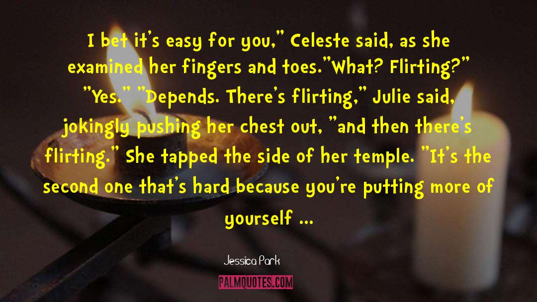 Celeste quotes by Jessica Park