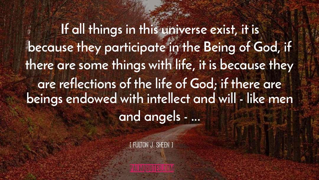 Celestial Beings quotes by Fulton J. Sheen