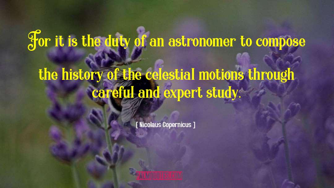 Celestial quotes by Nicolaus Copernicus