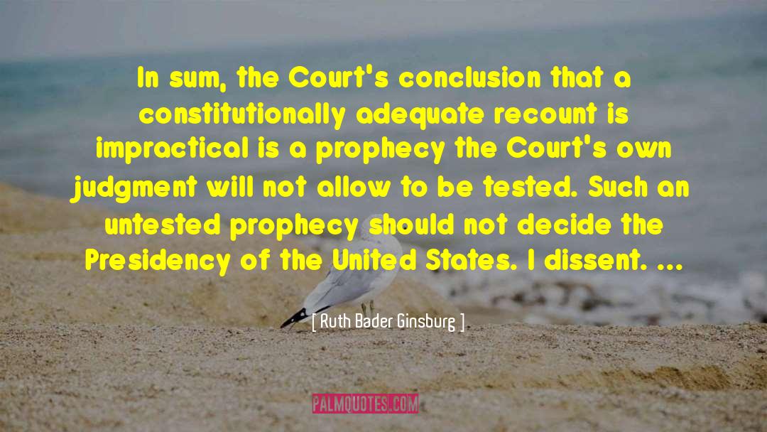 Celestine Prophecy quotes by Ruth Bader Ginsburg