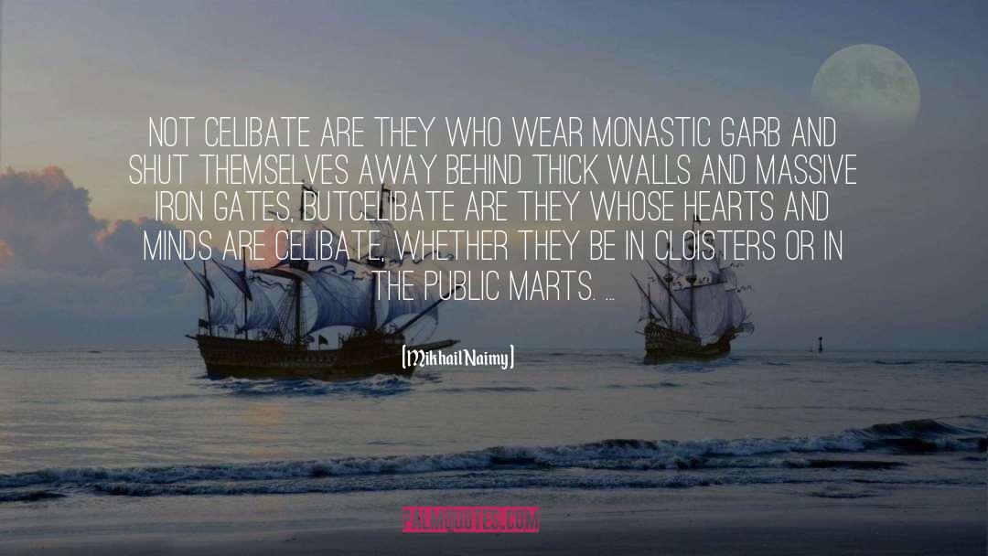 Celibate quotes by Mikhail Naimy
