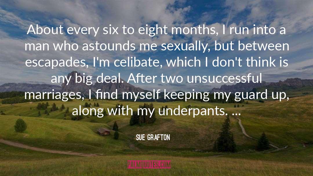 Celibate quotes by Sue Grafton